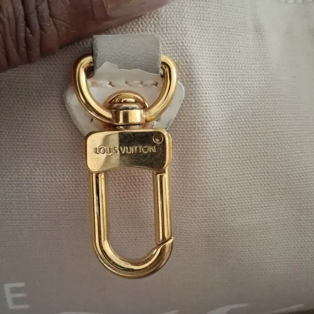 Louis Vuitton Cream Tote Bag